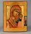 ICON «THE KAZANSKAYA MOTHER OF GOD» WITH SAINT TATIANA
Yaroslavl, mid-19th century