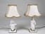A PAIR OF FIGURAL CHINOISERIE TABLE LAMPS