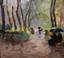 Elie Anatole PAVIL (1873-1948)
At the park in the rain