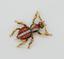 GOLD AND ENAMEL BEETLE BROOCH