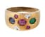 ‘TUTTI FRUTTI’ 18K GOLD, EMERALDS, RUBIES, SAPPHIRES AND DIAMONDS RING