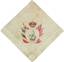 A handkerchief with portrait of Nicholas II. 38 × 38 cm.