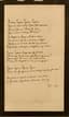 GIPPIUS ZINAIDA (1869-1945), AUTOGRAPH
teresa, Teresa, Teresa, Teresa: manuscript of a poem. No place,