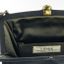 CORDÉ SAC DU SOIR NOIR VINTAGE, CIRCA 1940–1950