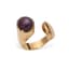 14K YELLOW GOLD AND BIRMAN RUBY RING