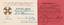 DENIKIN, Anton Ivanovich (1872-1847).
Membership card of St George Union, No 912