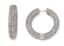 SILVER CREOLE EARRINGS