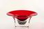 RED MURANO GLASS VASE