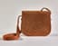 HERMES
ELEPHANT BAMBOU DUFFLE CROSSBODY BAG **