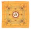 HERMÈS
'Deo Juvante Monaco' 90 cm silk scarf