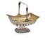 SILVER CAKE BASKET WITH CARVED FLORAL ORNAMENT
Russia, Moscow, assay master’s mark Dubrovin N.L., maker’s mark ‘CP’, 1838