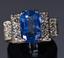SAPPHIRE AND DIAMOND RING