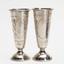 Russian Art Nouveau silver set: silver miniature cup, two goblets and six teaspoons
Russia, late 19th - beginning of 20th century