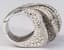 DE GRISOGONO ‘ONDE’ 18K WHITE GOLD, DIAMOND RING
