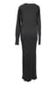 CHANEL
Vintage cashmere long dress with CC buttons on the back