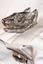 DIAMOND, BLACK DIAMOND, RUBY, WHITE GOLD AND PALLADIUM SNAKE
CUFFLINKS, JACK DU ROSE