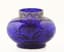 BLUE ART NOUVEAU VASE