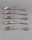 SET OF SILVER FORKS, 10 PIECES