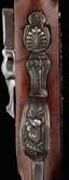 French hunting ri e with a  intlock, circa 1800, with a silver instrument.