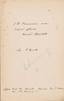 P.N. Krasnov - Autograph.
Petr Nikolaevich Krasnov (1869-1947) - Autograph. Vasily Arkhipov, (1873 -?) - Autograph.