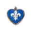 SET OF FIVE ‘EASTER EGGS’ SILVER-GILT ENAMEL PENDANTS
