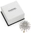 CHANEL
White and yellow crystal brooch, 2021