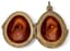 ‘EASTER EGG’ SILVER-GILT ENAMEL PENDANT