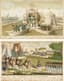A PAIR OF ENGRAVINGS 19TH CENTURY:
(i) Meeting of Alexander I and Napoleon at Tilsit
(ii) The farewell of the two Emperors
(i) Meeting of Alexander I and Napoleon at Tilsit