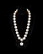 PEARL AND DIAMOND NECKLACE