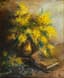 UNKNOWN, 19TH CENTURY
Still life with mimosas