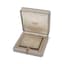 HERMÈS VINTAGE SILVER POWDER CASE WITH MIRROR