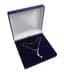 18K WHITE GOLD, PEARL, DIAMOND NECKLACE