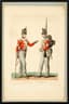 CARLE VERNET (1758-1836)
PHILIBERT-LOUIS DEBUCOURT (1755-1832)
Six aquatints: Allied armies in Paris. 1814-1818.