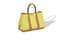 HERMÈS
Jaune Citron Garden party 30 hand tote bag in Veau Negonda leather. 2023