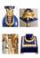 PAIR OF MAJESTIC ROYAL BLUE LAPIS LAZULI PEDESTALS AND VASES, EARLY XX CENTURY
NEOCLASSICAL STYLE