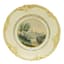 PORCELAIN PLATE «THE WHITE STONE KREMLIN»
Porcelain Factory Kornilov Brothers, Russia, Saint Petersburg, 1861-70 