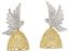 GIRONA PRIVÉ
BOUCLES D’OREILLES OISEAUX EN OR GRIS 18K ET DIAMANTS BLANCS, FANCY CANARY ET NOIRS 19,34 CT. (AVEC CERTIFICAT)