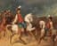 BOGDAN GOTTFRIED VILLEVALDE (WILLEWALDE) (1819 - 1903)
The Emperor Alexander II and the heir Nicholas Alexandrovich during the parade of the Life Guards Hussar Regiment