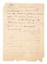 GANDHI MOHANDAS KARAMCHAND (1869-1948)
A.L.S. “MK Gandhi”, Bombay [1920s], to Mrs. KHAMBATA.