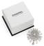 CHANEL
White and yellow crystal brooch, 2021