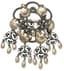 SET OF THREE SILVER BROOCHES