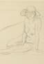 ELZA RADLOVA (1888-1924)
Double-sided drawing: Nude. Crimea, 1919