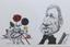 JACKY REDON (1946)
20 Caricatures of important contemporary figures, people of power or influence.