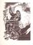 MASJUTIN V.N.
Three ex librises (one for Pawlowsky) and and woodcut.
