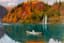 NIKOLAI KHARITONOV (1880-1944)
Boating on an autumn lake