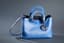 CHRISTIAN DIOR
Diorissimo iridiscet blue leather handbag