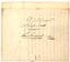 ANTOINE-GILLES SAVIN (1754-AFTER 1830)
MASONRY  
Autograph letter signed by the Worshipful Mater of the Lodge L’Amitié à l’Orient de Paris as substitute of the secretariat  of the Grand Orient de France, addressed to Brother Louis Caille.