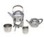 SET FOR PICNIC, FABERGE, MOSCOW, 1896
A rare picnic set of five items: a large boiler and a folding burner; teapot; milk and sugar bowl. Each item is decorate...