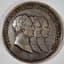 SILVER MEDAL COMMEMORATING THE ALLIANCE OF AUSTRIA, PRUSSIA, AND RUSSIA �� BATTLE OF LEIPZIG, 1813