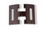 HERMÈS
Wood buckle for the scarf